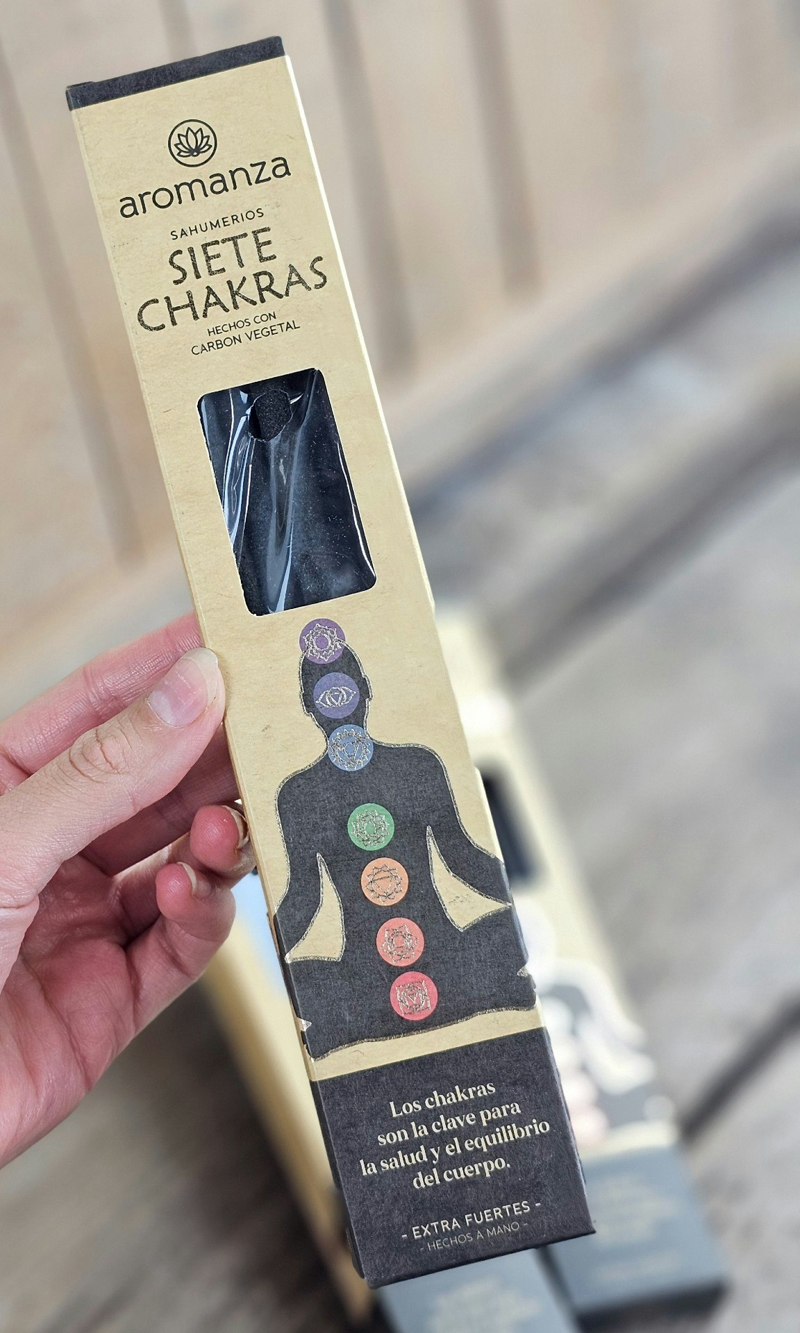 Aromanza - Sahumerio 7 Chakras, rökelsepinnar