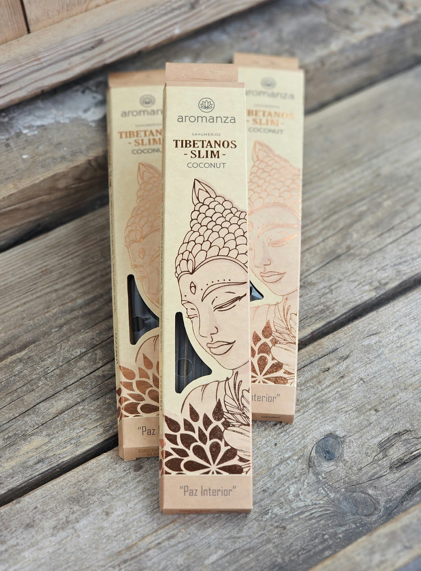 Aromanza - Tibetanos Slim, Coconut, rökelsepinnar