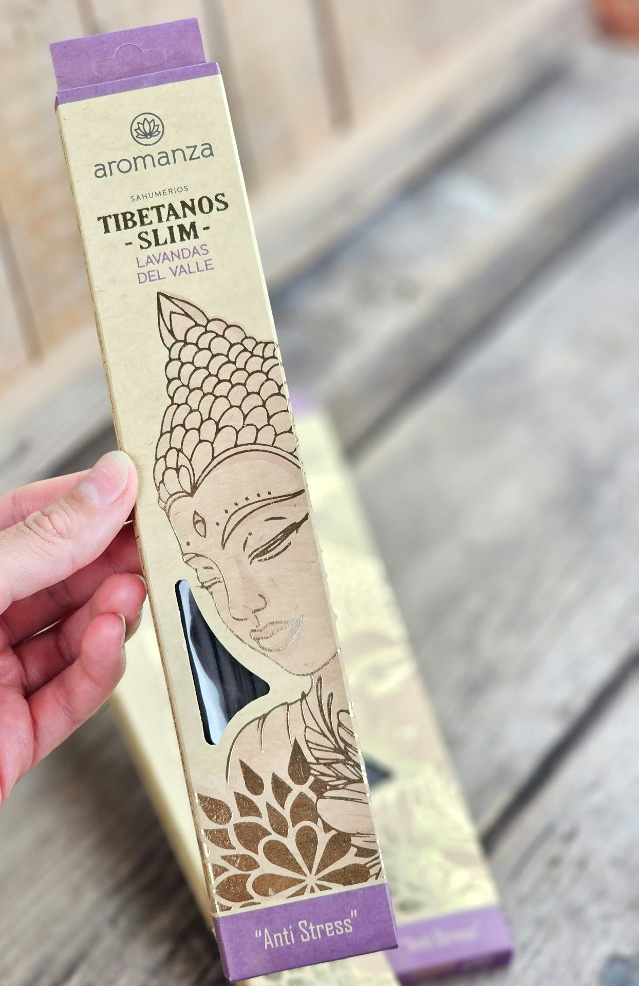 Aromanza - Tibetanos Slim, Lavender, rökelsepinnar