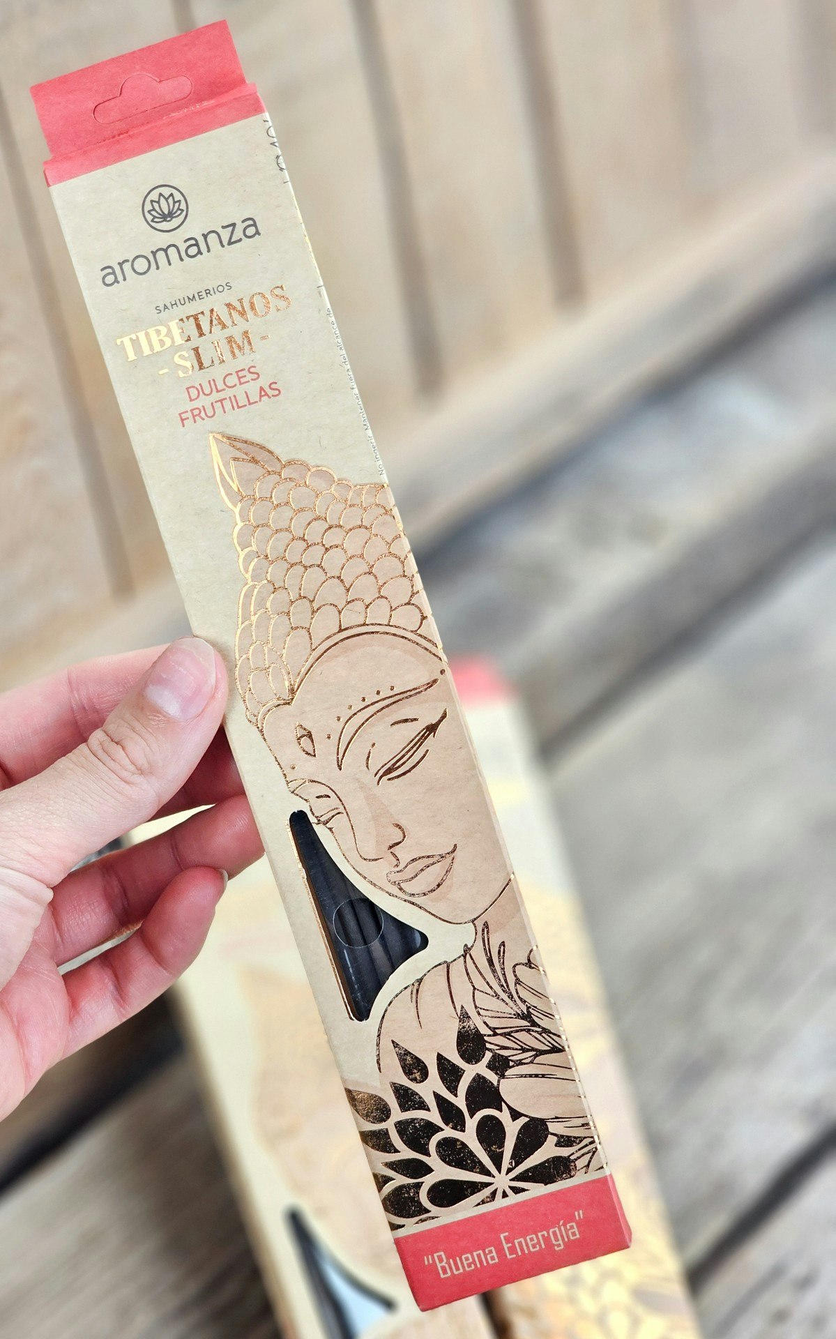 Aromanza - Tibetanos Slim, Sweet Strawberry, rökelsepinnar