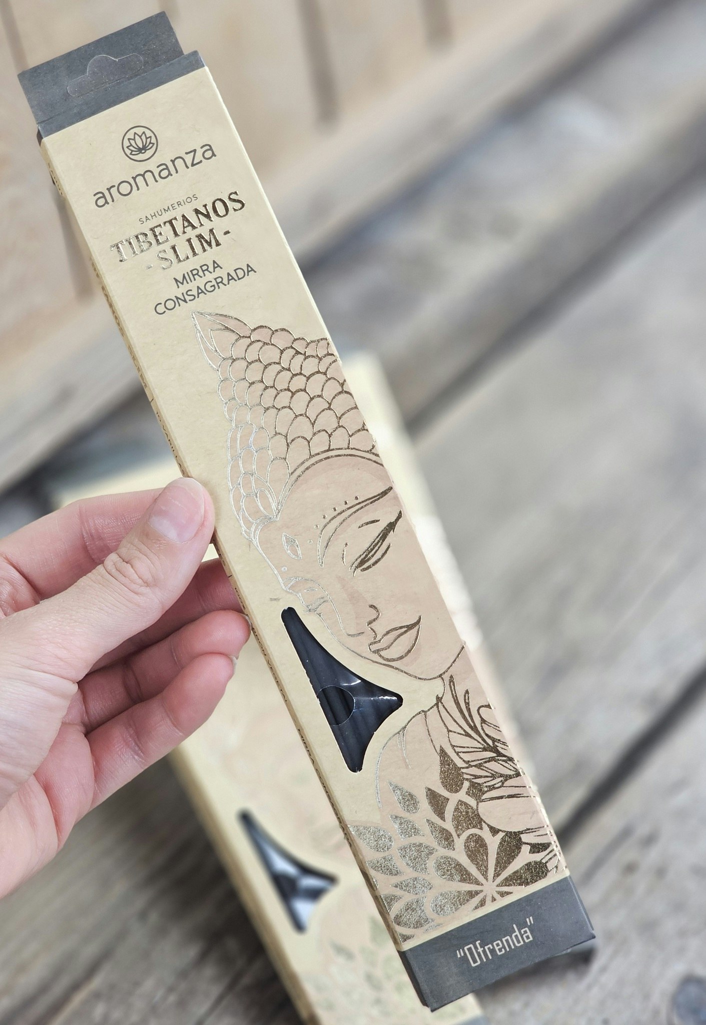 Aromanza - Tibetanos Slim, Concentrated Myrrh, rökelsepinnar