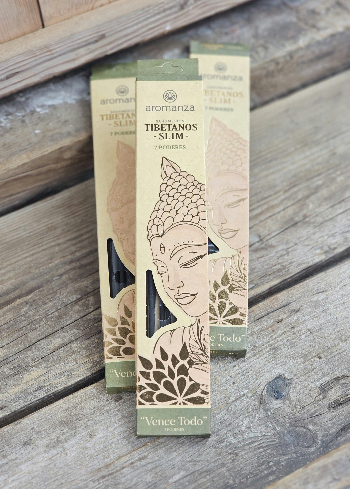 Aromanza - Tibetanos Slim, 7 Powers, rökelsepinnar