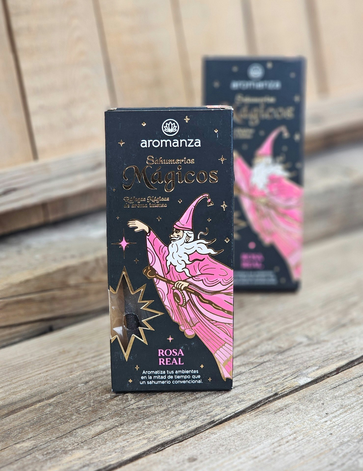 Aromanza - Magical Sahumerio Real Rose, rökelsepinnar