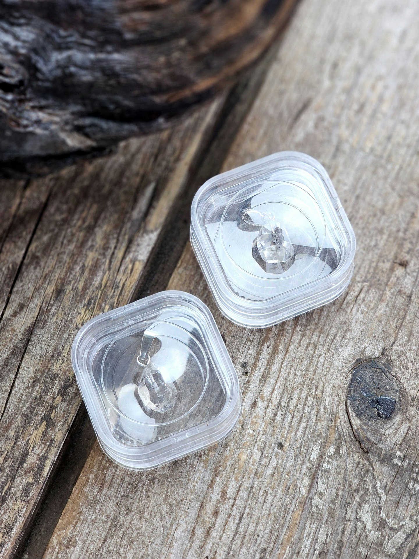 Herkimerdiamant, 925 silver hänge