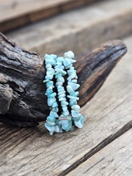 Larimar, chipsarmband