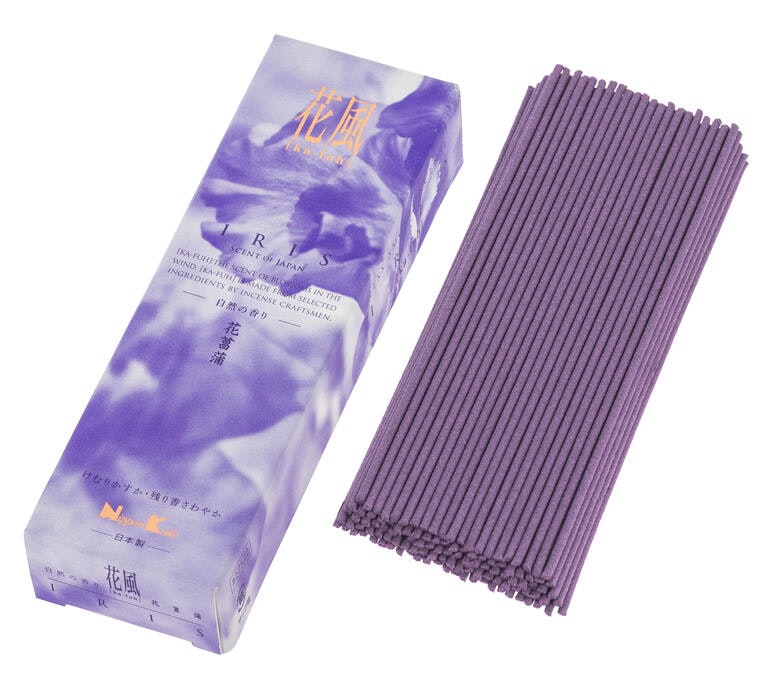Ka-fuh - Iris, rökelsepinnar storpack