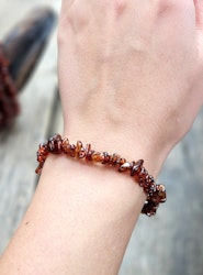 Spessartin Granat, chipsarmband