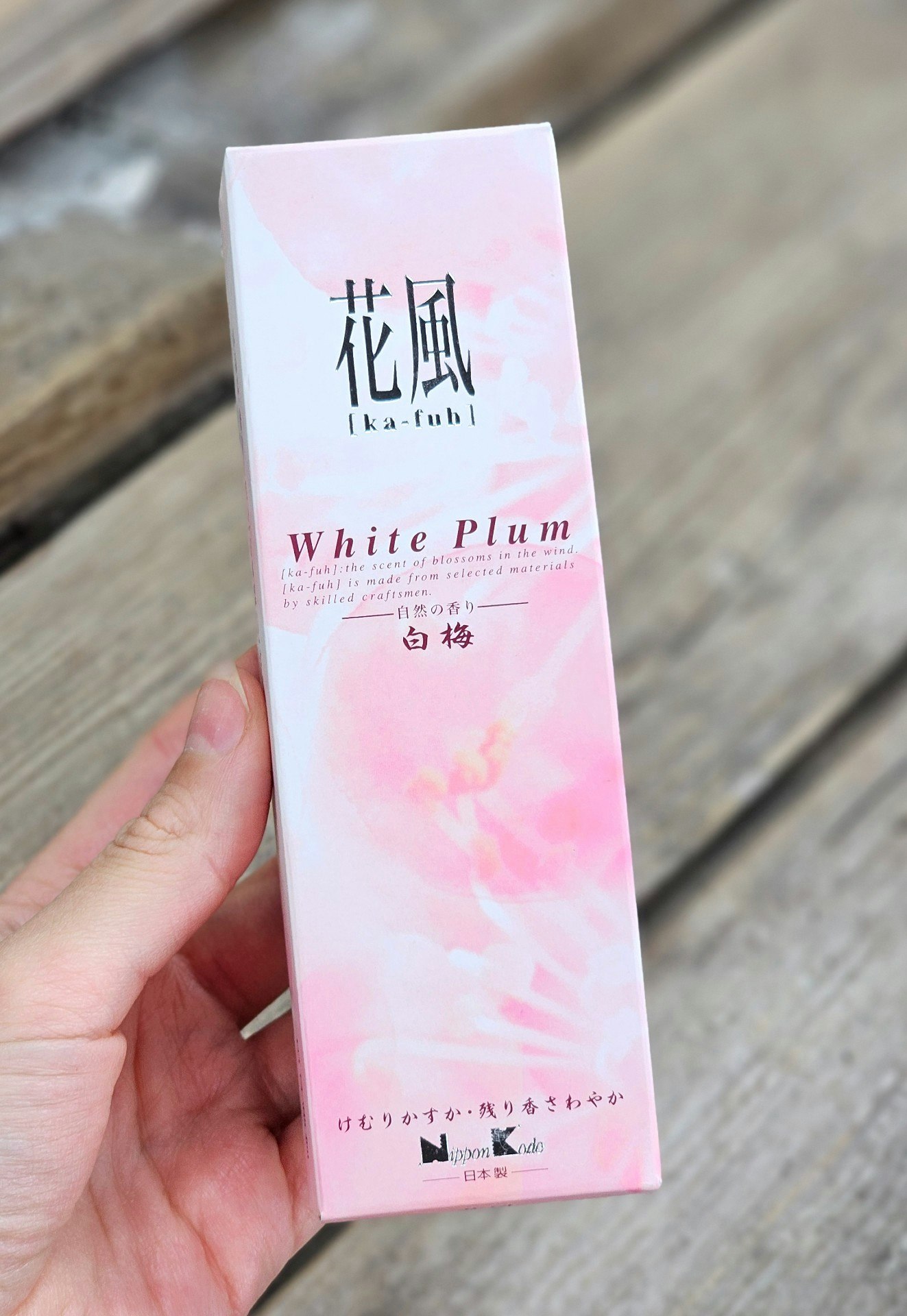 Ka-fuh - White Plum, rökelsepinnar storpack