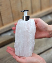 Rosenkvarts tvålpump silver #11