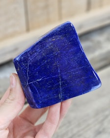 Lapis Lazuli, polerad kristall stående friform #3