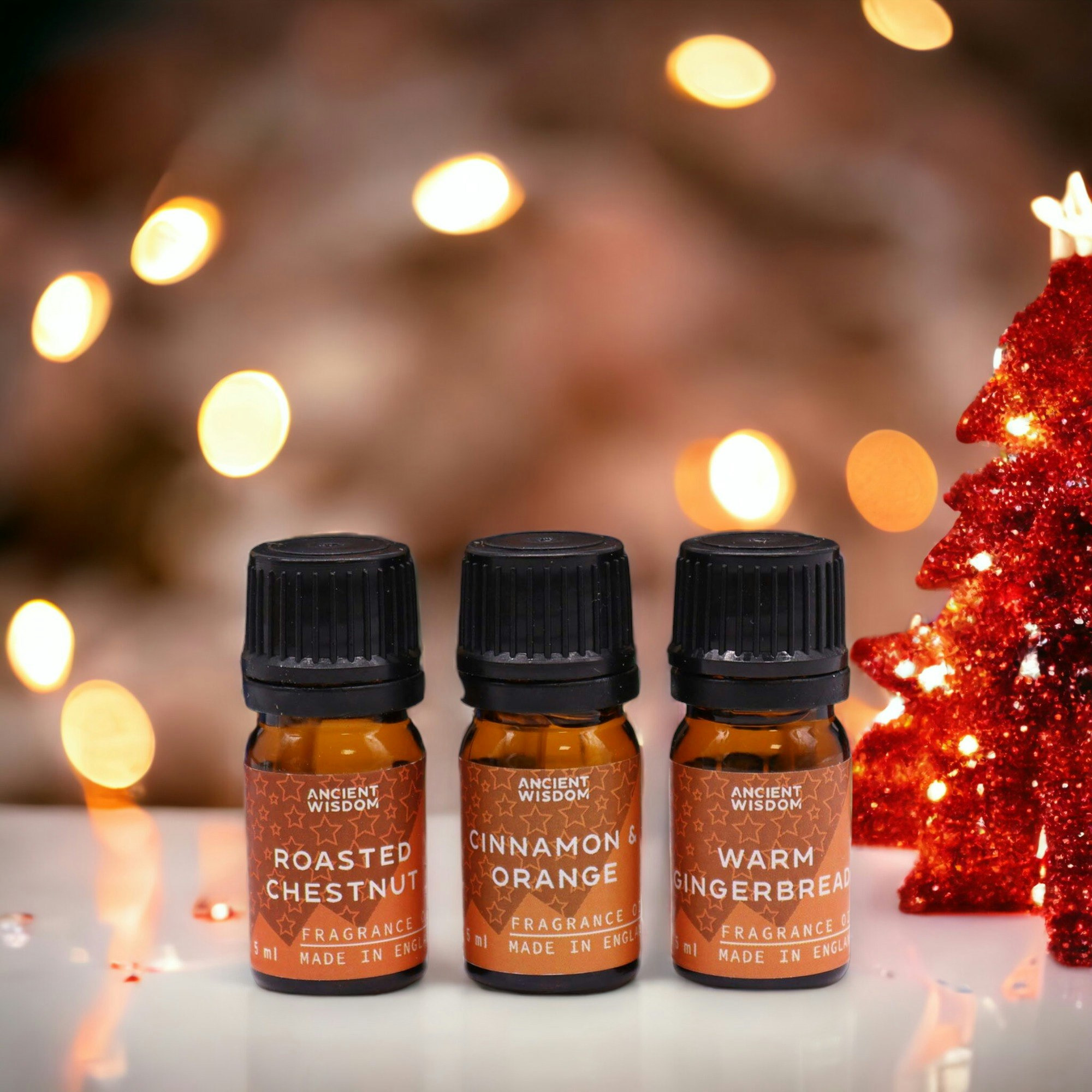 Ancient Wisdom - Festive Delights Christmas giftpack, Aromaolja Aromaterapi