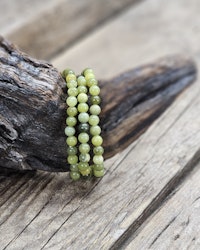 Nefrit Jade extra, armband 6mm runda pärlor