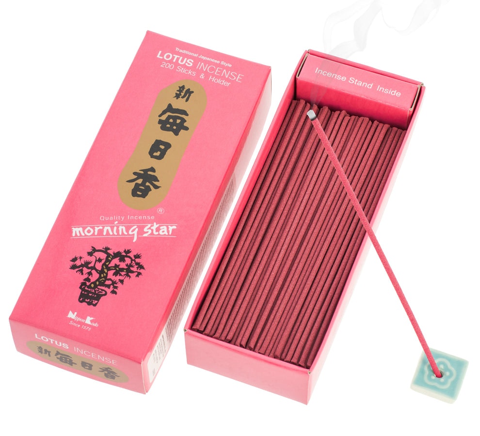 Morning Star - Lotus, rökelsepinnar storpack