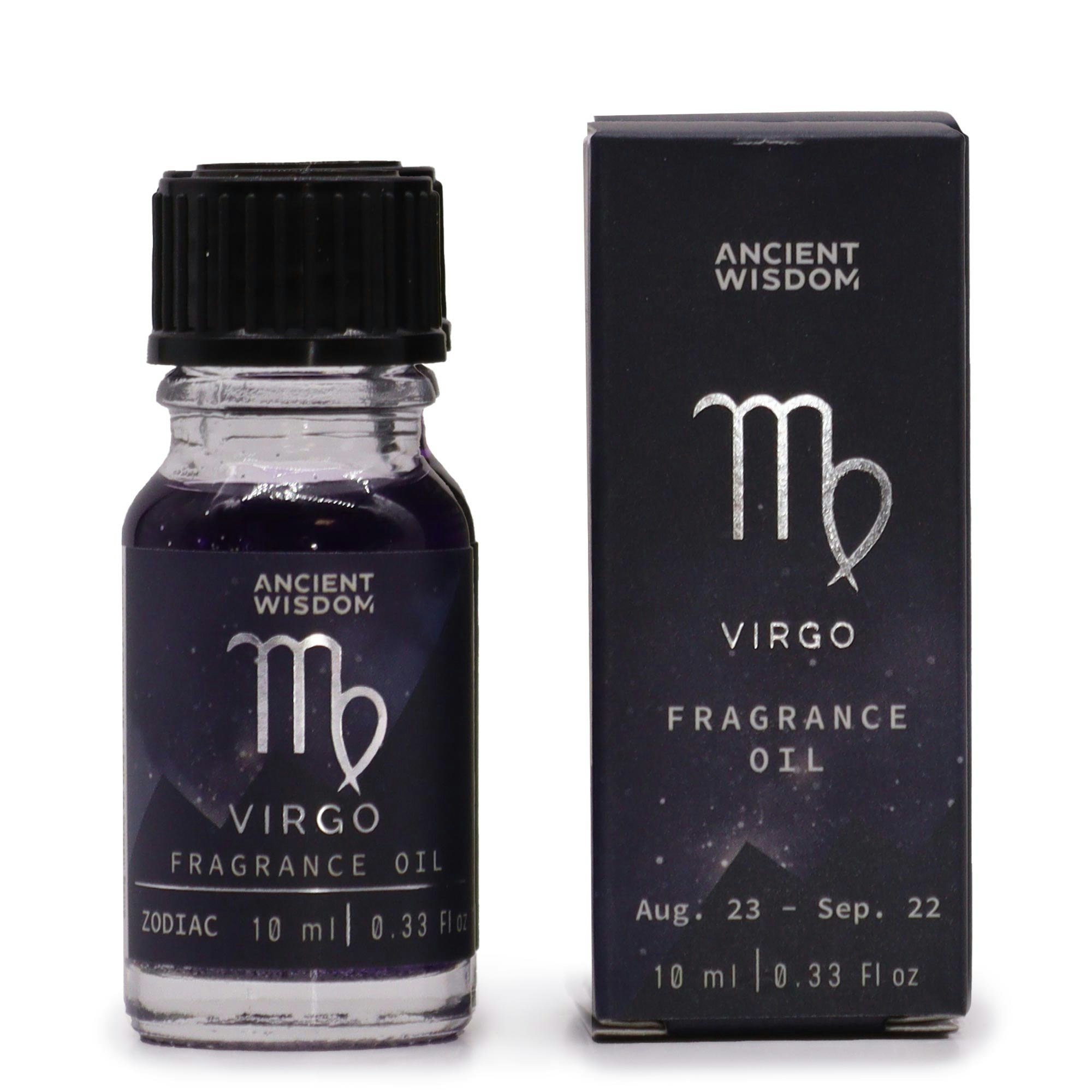 Ancient Wisdom - Zodiac Fragrance Oil, Virgo (Jungfrun) Stjärntecken Aromaolja Aromaterapi