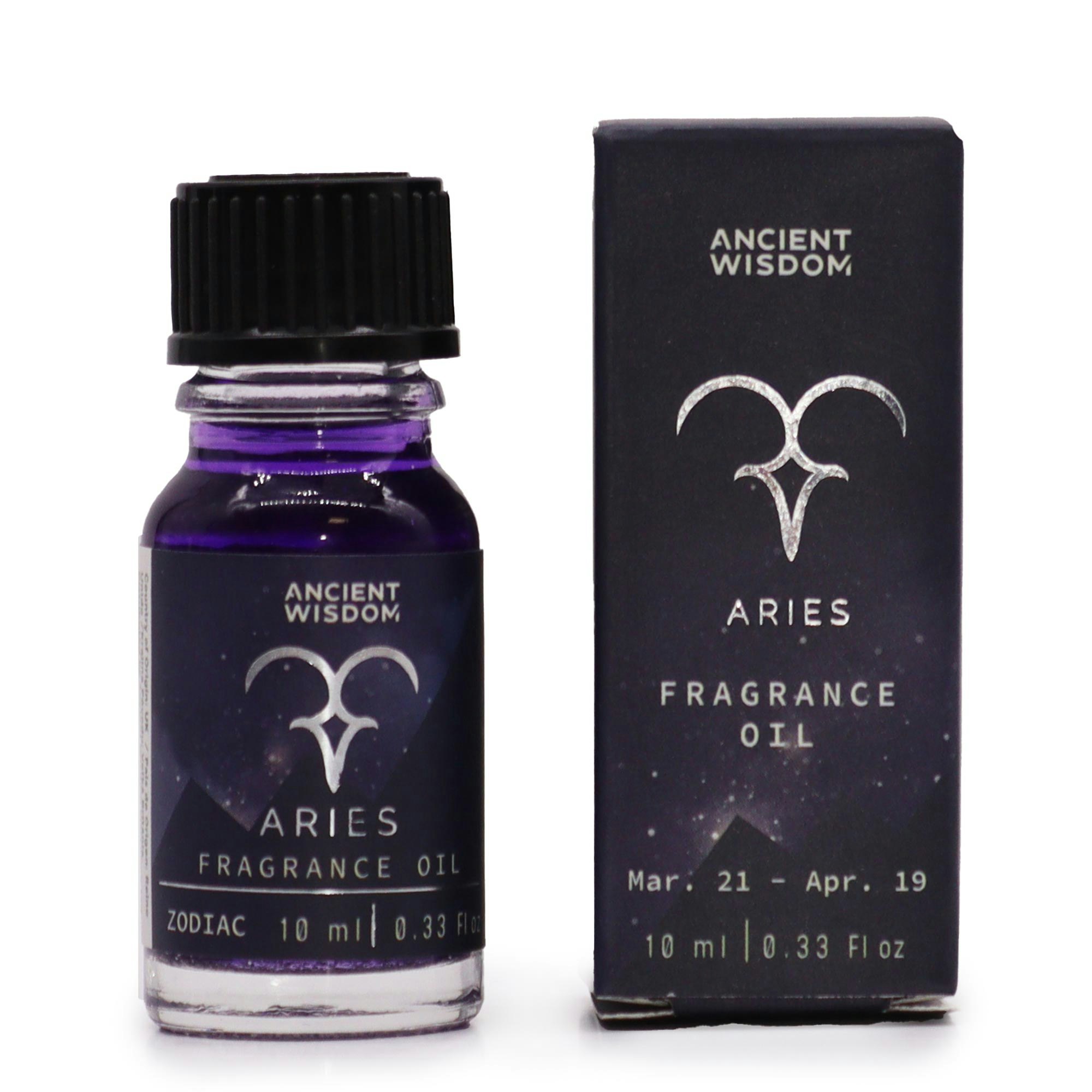 Ancient Wisdom - Zodiac Fragrance Oil, Aries (Väduren) Stjärntecken Aromaolja Aromaterapi