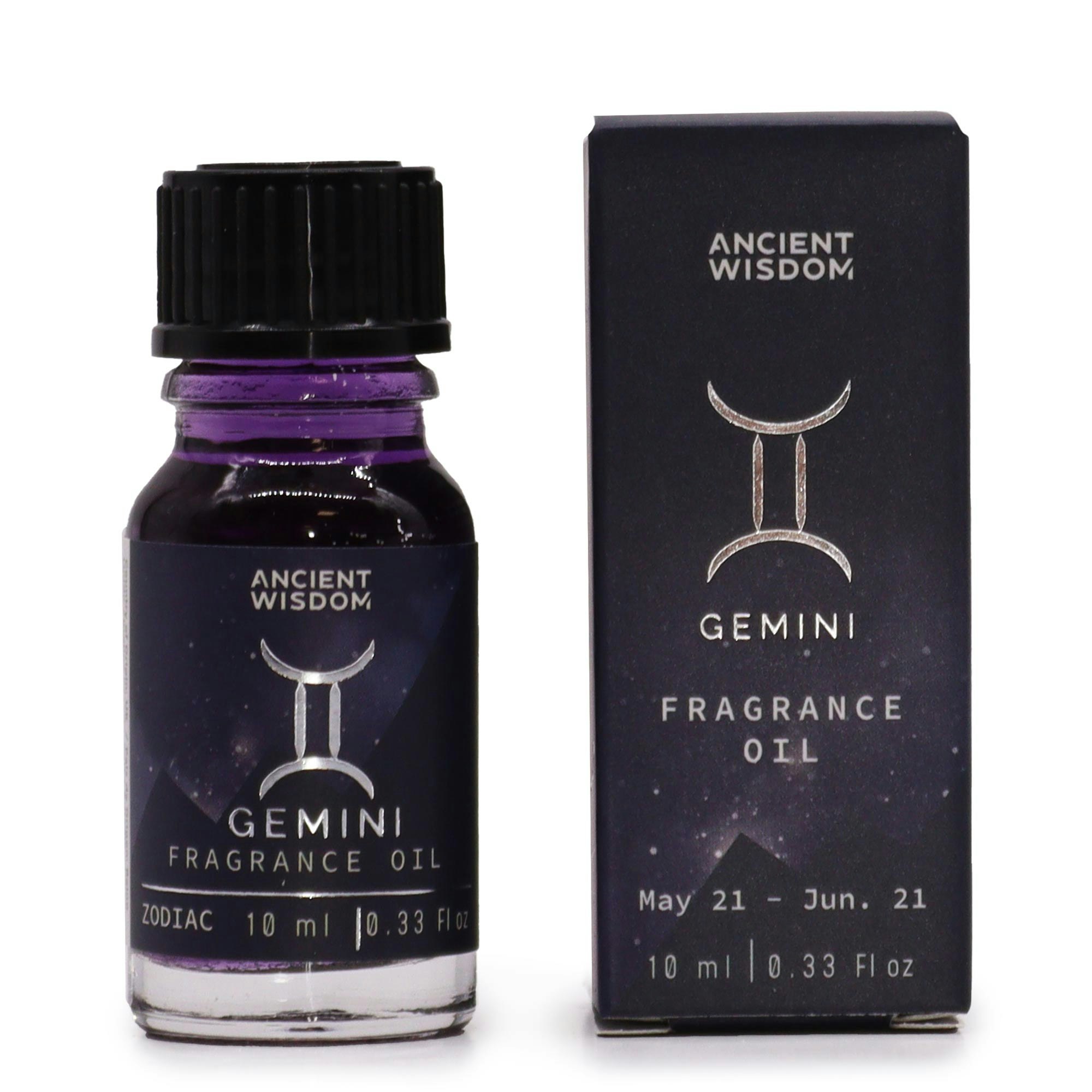 Ancient Wisdom - Zodiac Fragrance Oil, Gemini (Tvillingarna) Stjärntecken Aromaolja Aromaterapi