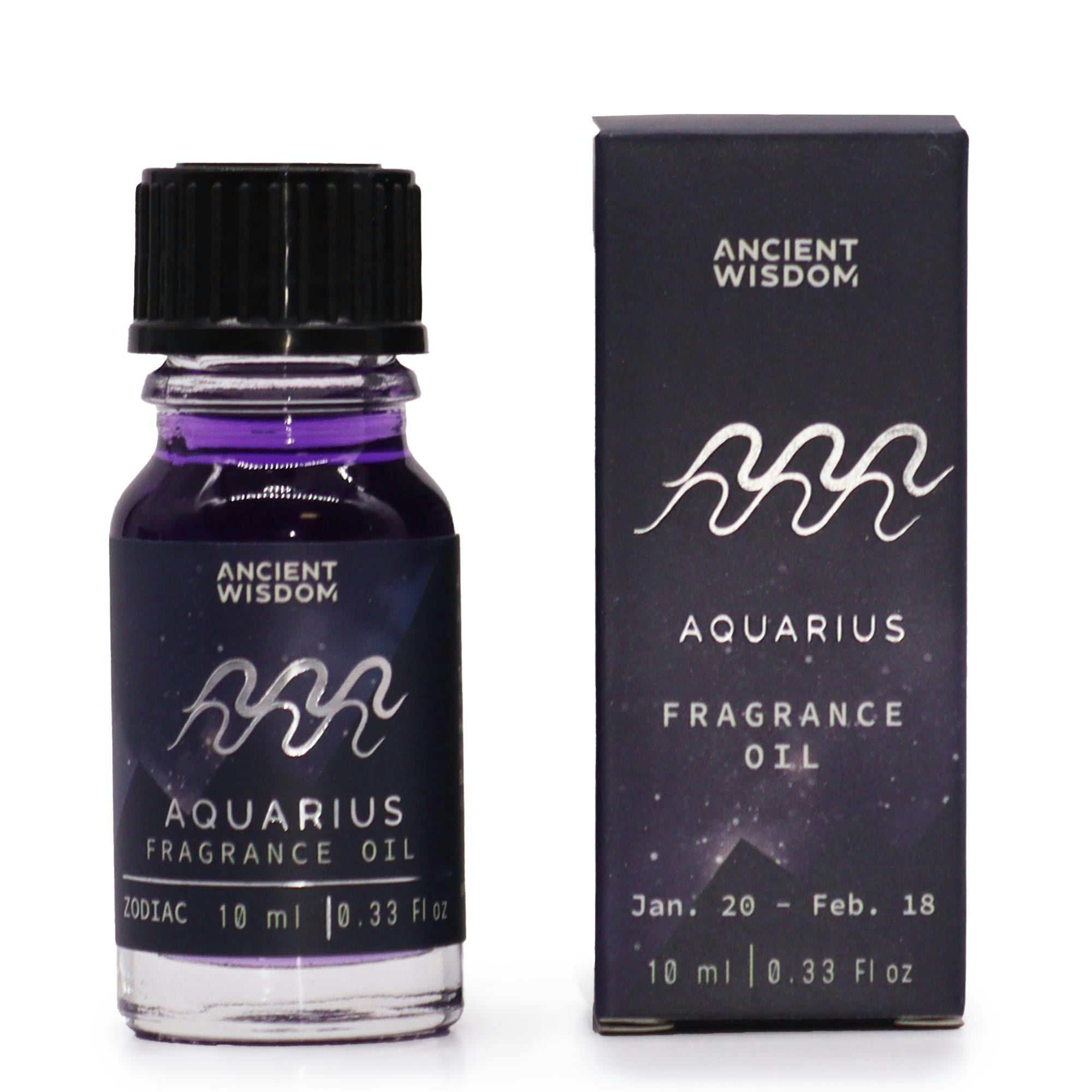 Ancient Wisdom - Zodiac Fragrance Oil, Aquarius (Vattumannen) Stjärntecken Aromaolja Aromaterapi
