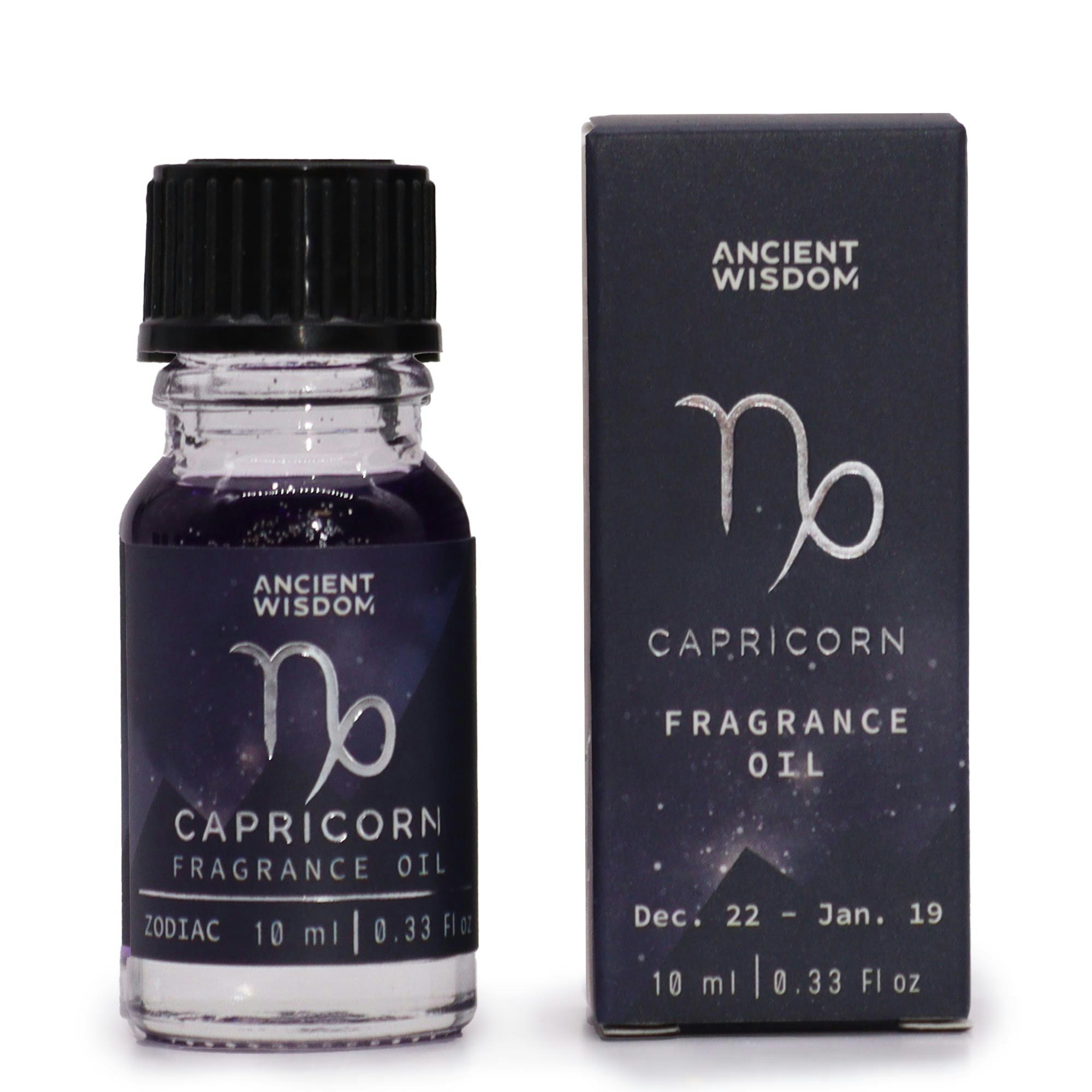 Ancient Wisdom - Zodiac Fragrance Oil, Capricorn (Stenbocken) Stjärntecken Aromaolja Aromaterapi