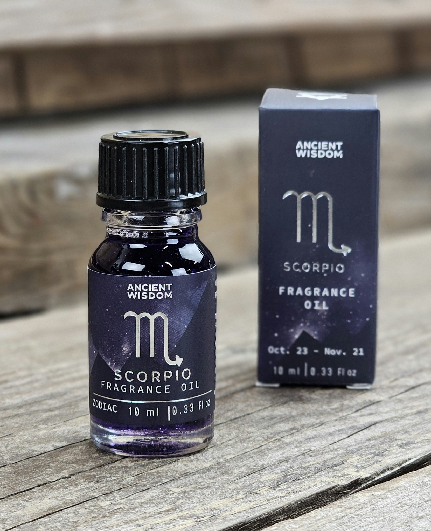 Ancient Wisdom - Zodiac Fragrance Oil, Scorpio (Skorpionen) Stjärntecken Aromaolja Aromaterapi