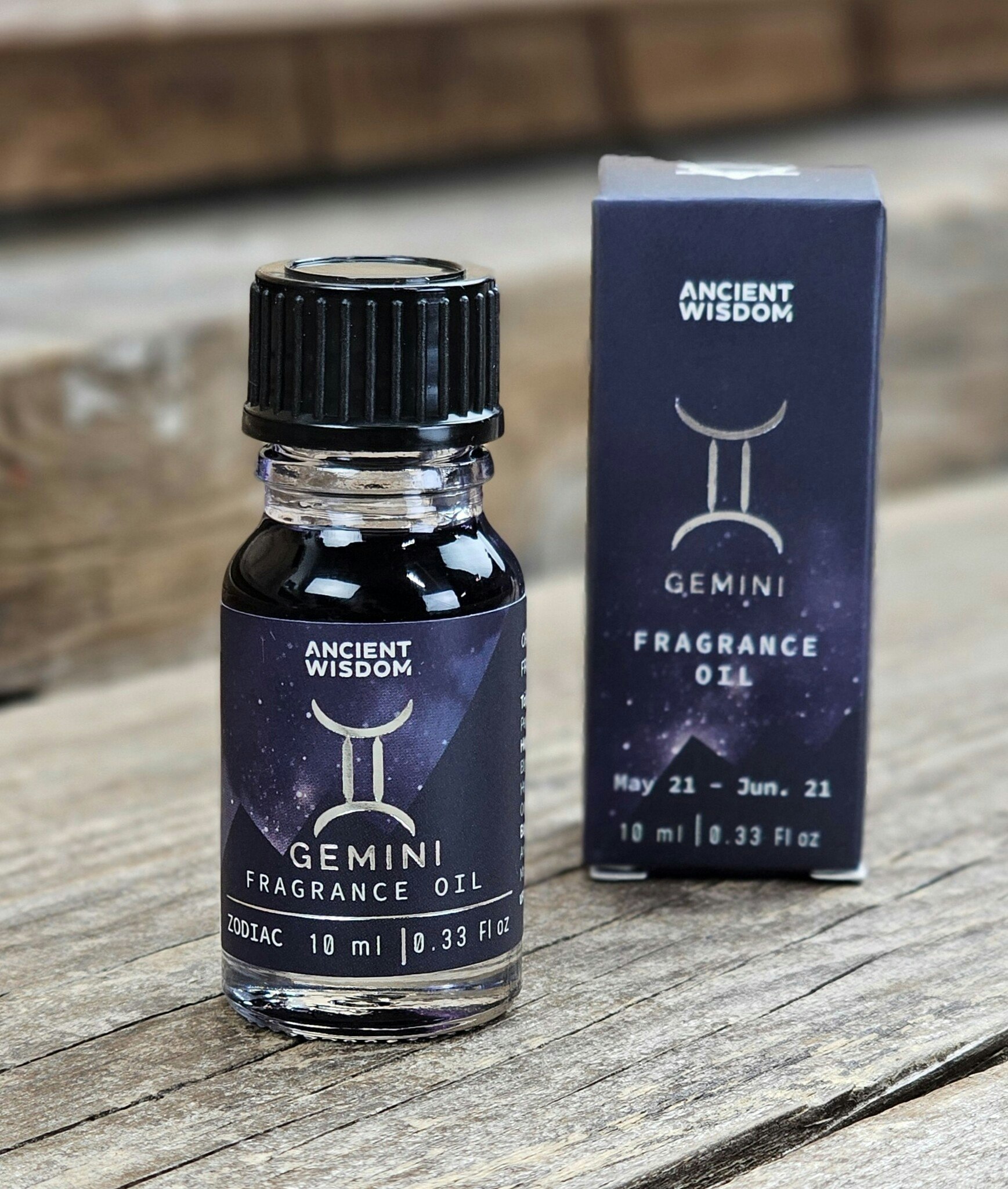 Ancient Wisdom - Zodiac Fragrance Oil, Gemini (Tvillingarna) Stjärntecken Aromaolja Aromaterapi