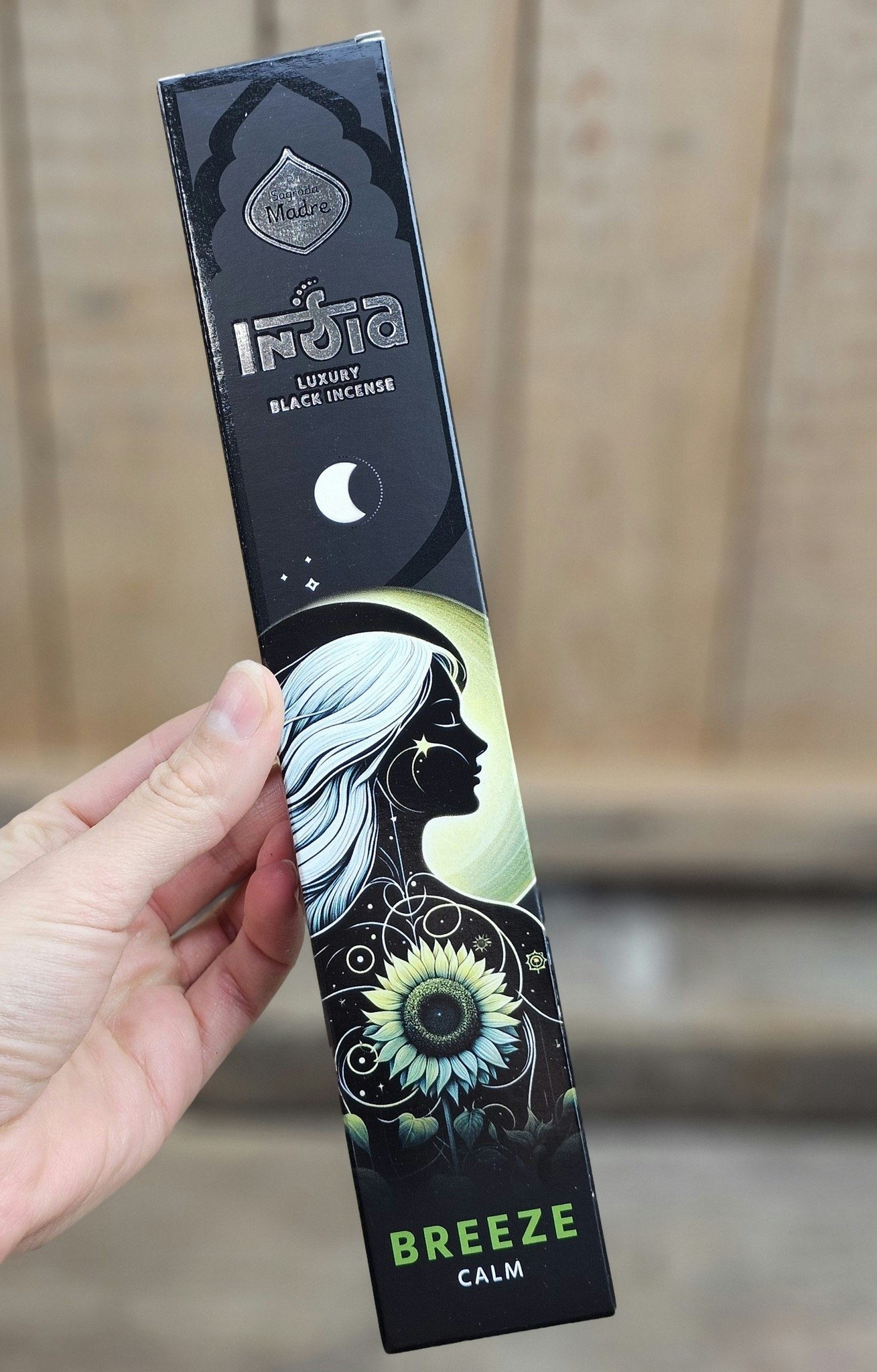 Sagrada Madre - India Black, Breeze rökelsepinnar
