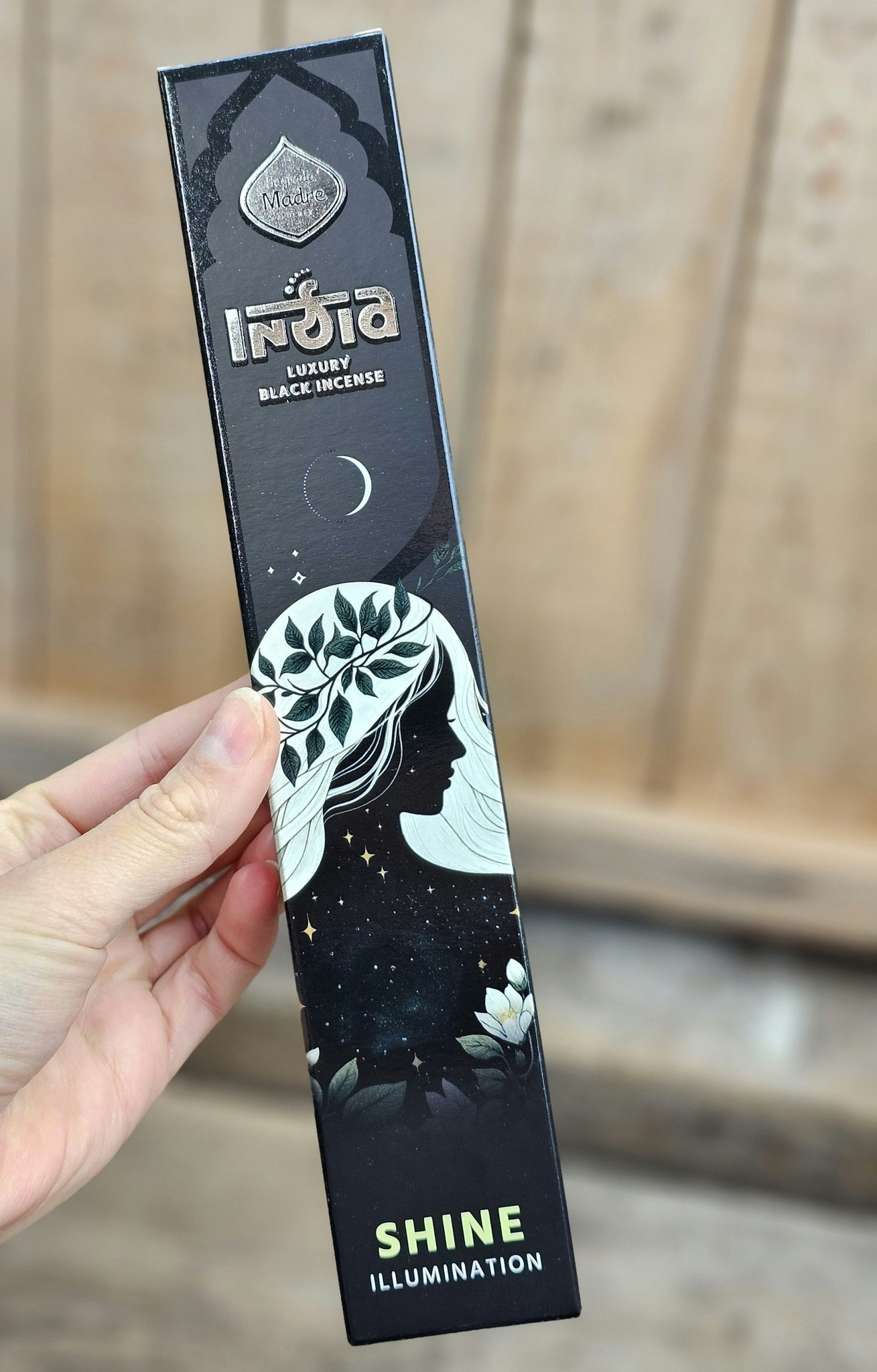 Sagrada Madre - India Black, Shine rökelsepinnar