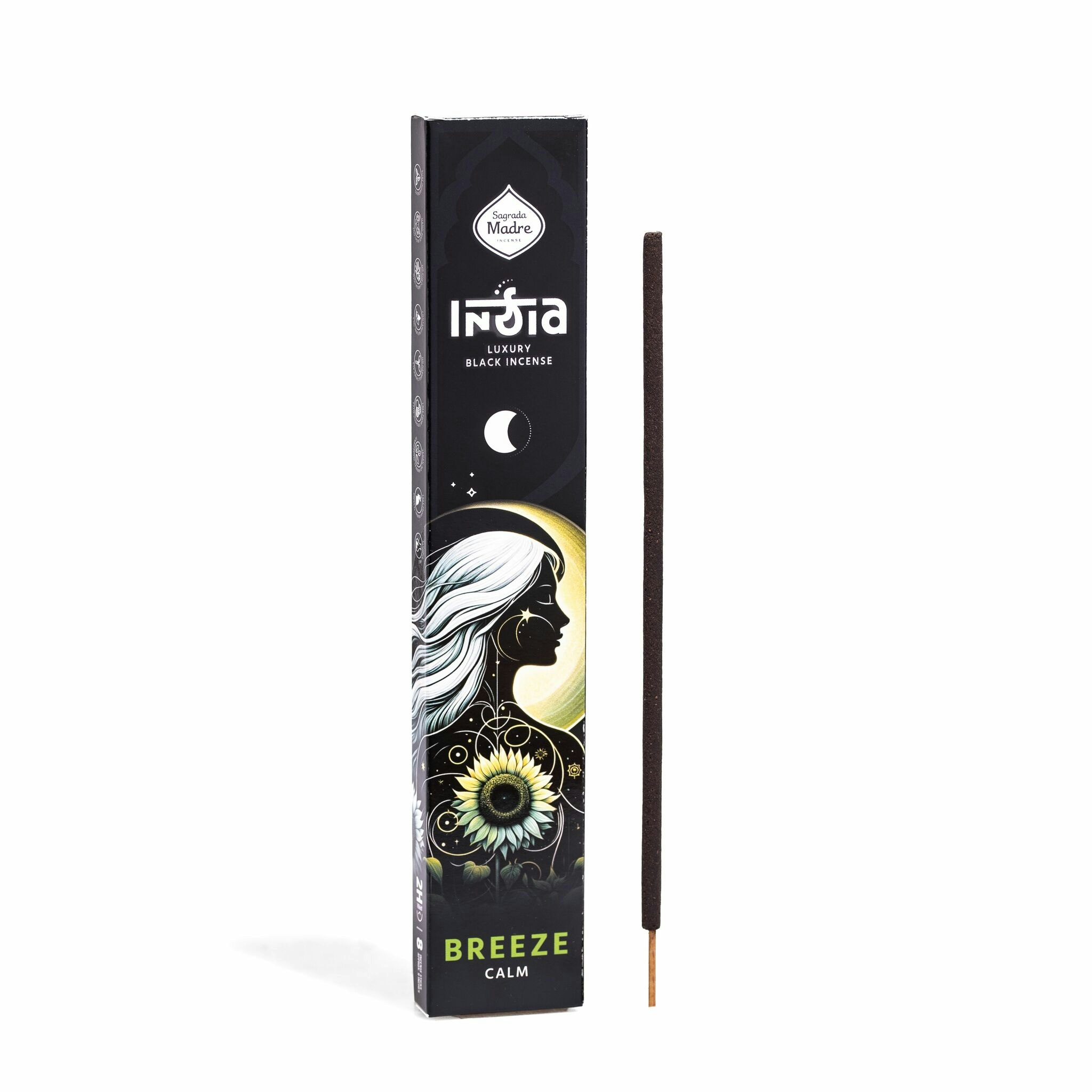 Sagrada Madre - India Black, Breeze rökelsepinnar