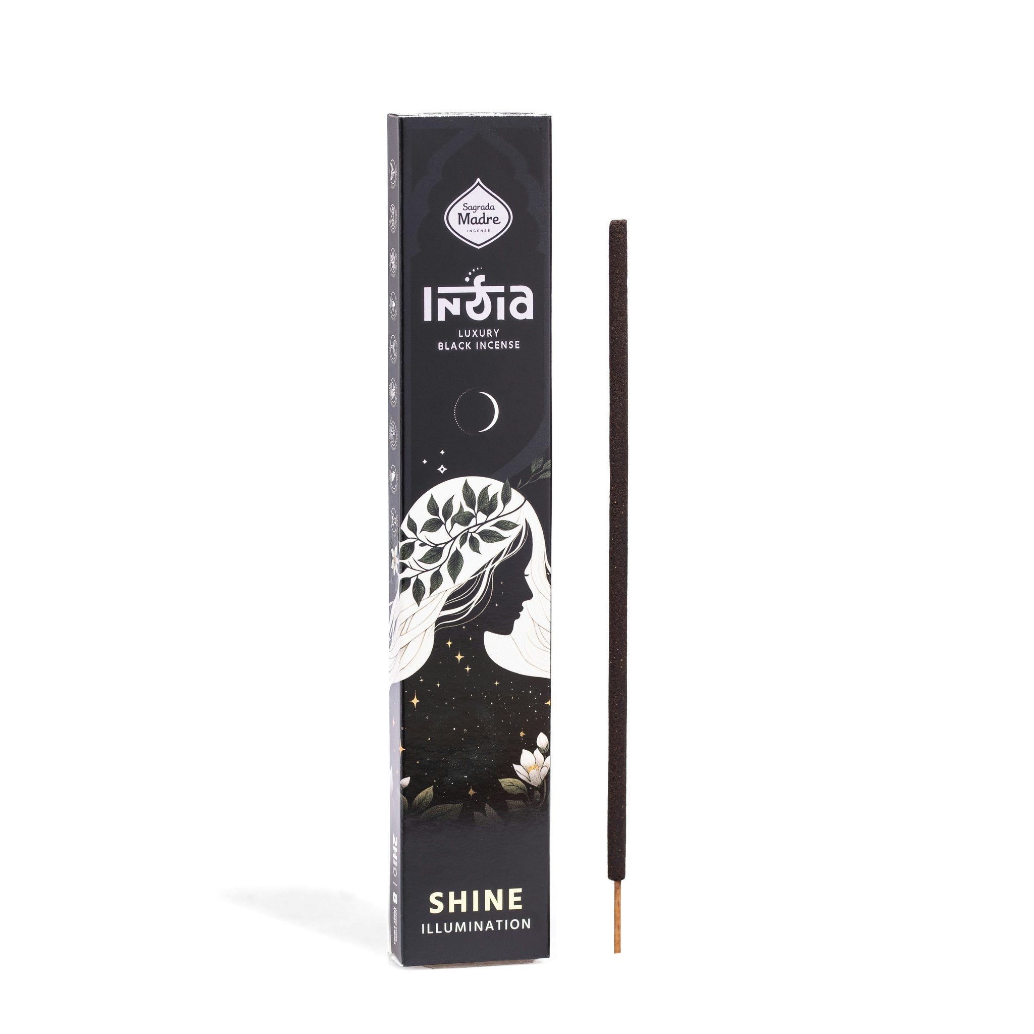 Sagrada Madre - India Black, Shine rökelsepinnar