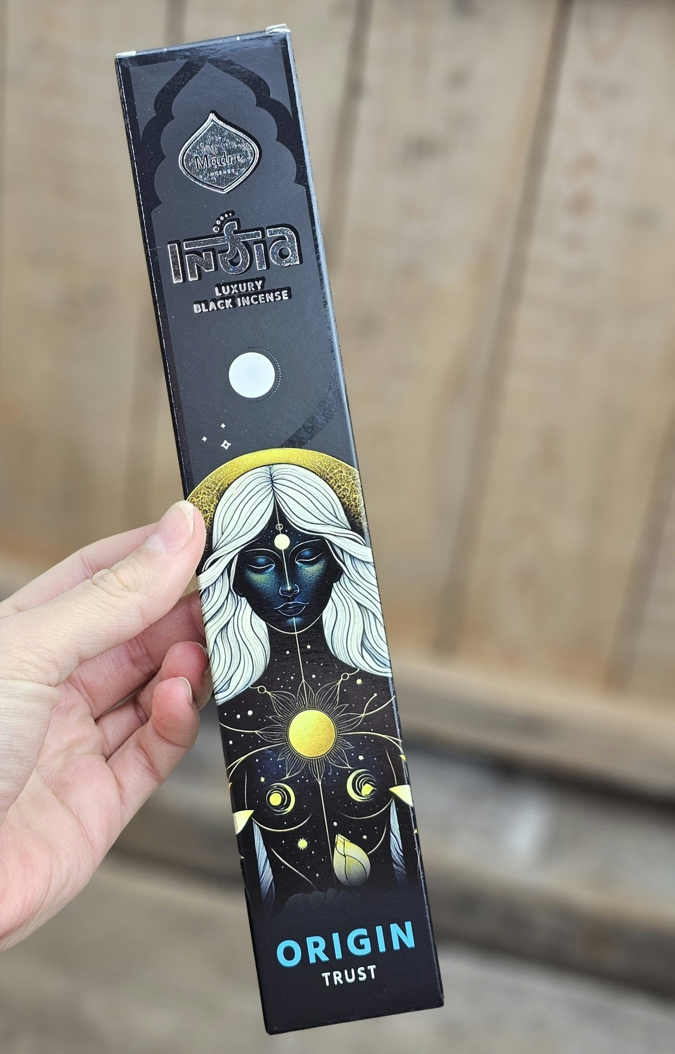 Sagrada Madre - India Black, Origin rökelsepinnar