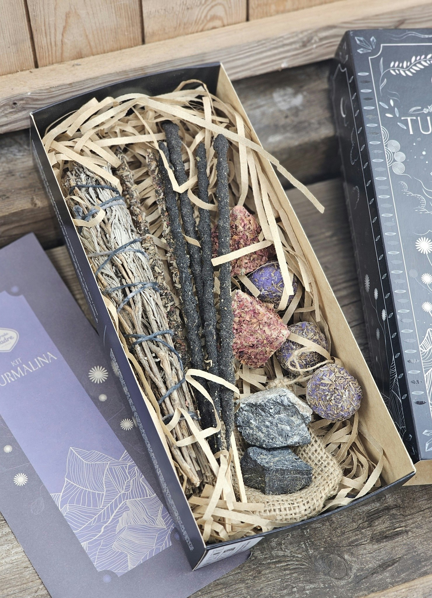 Sagrada Madre - TURMALIN, Ritual Kit