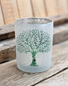 Ljuslykta stor frostat glas, Tree Of Life