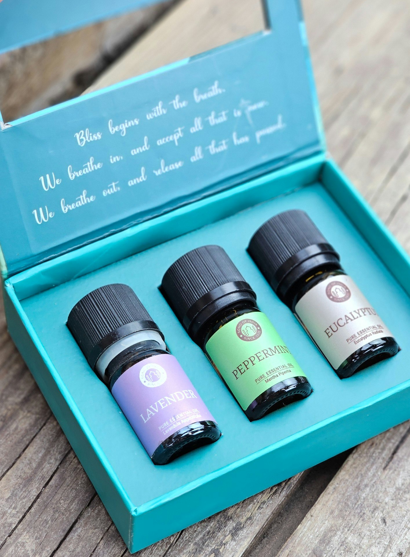 Song Of India - Breathe kit, Eterisk olja Aromaterapi