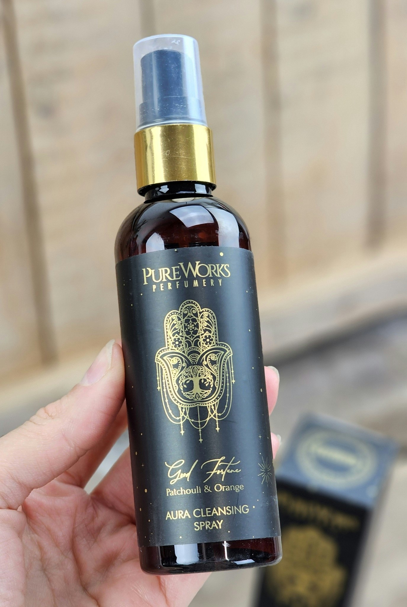 PureWorks - Good Fortune - Patchouli & Orange, Aura cleansing room spray