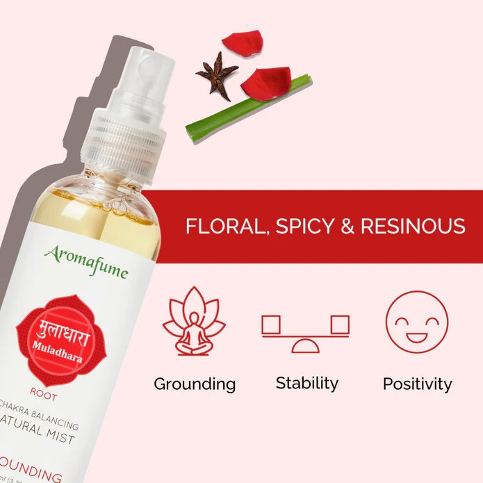 Aromafume - Muladhara Chakra Root, Air freshener spray
