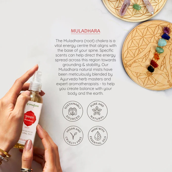 Aromafume - Muladhara Chakra Root, Air freshener spray