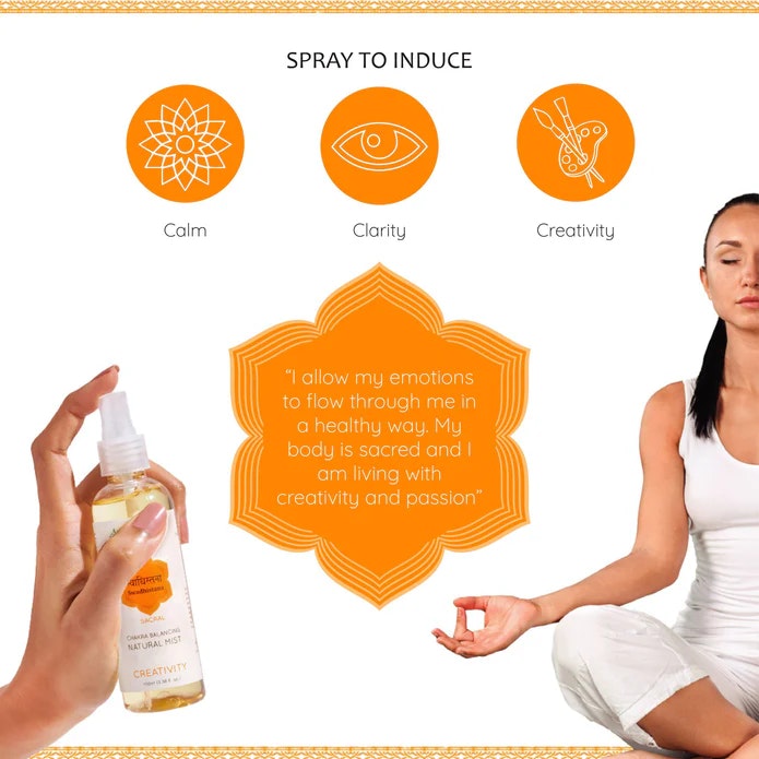 Aromafume - Swadhishthana Chakra Sacral, Air freshener spray