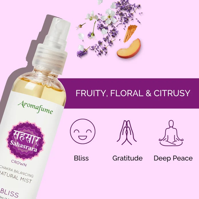 Aromafume - Sahasrara Chakra Crown, Air freshener spray