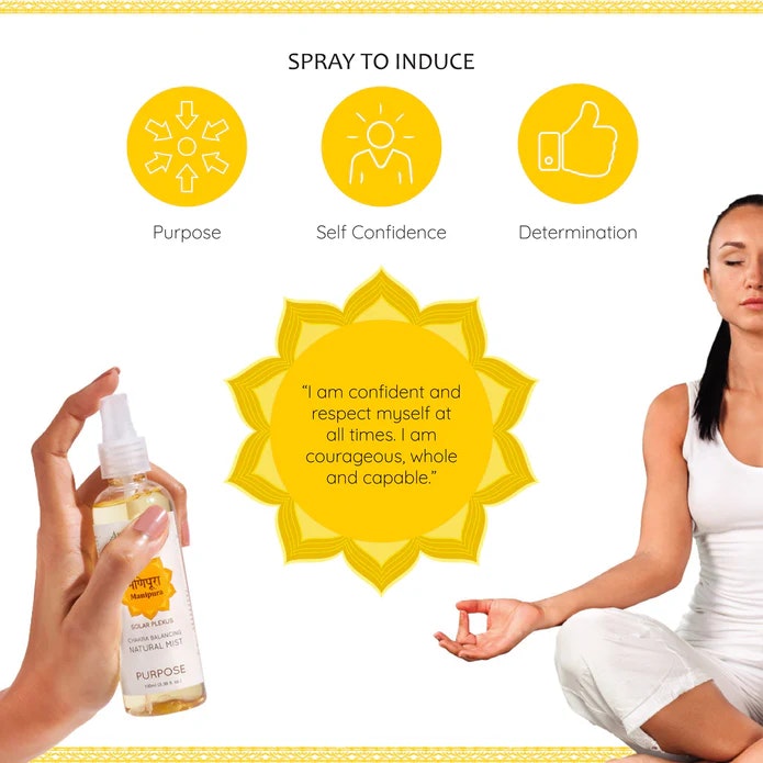 Aromafume - Manipura Chakra Solar Plexus, Air freshener spray