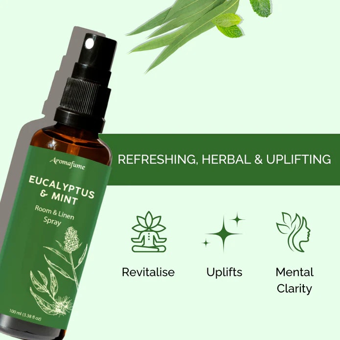 Aromafume - Eucalyptus & Mint, room and linen spray