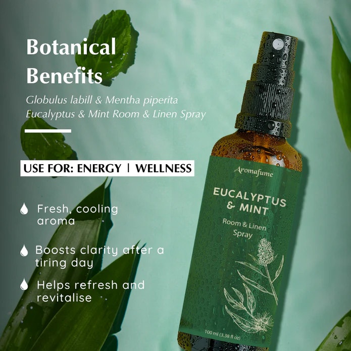 Aromafume - Eucalyptus & Mint, room and linen spray