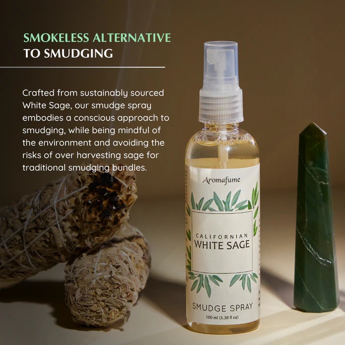 Aromafume - Natural Smudge Spray, White Sage