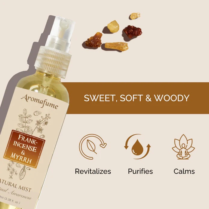 Aromafume - Natural Mist Spray, Frankincense & Myrrh