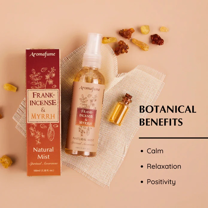 Aromafume - Natural Mist Spray, Frankincense & Myrrh