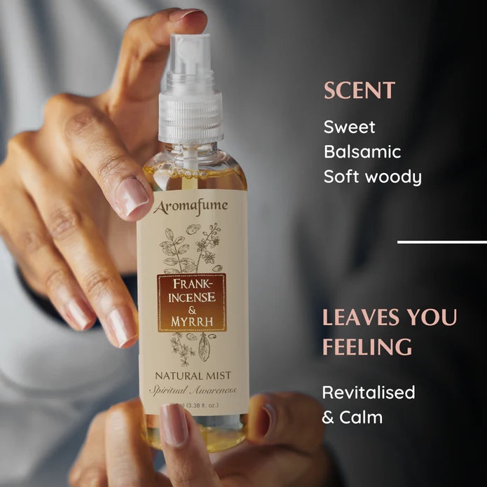 Aromafume - Natural Mist Spray, Frankincense & Myrrh