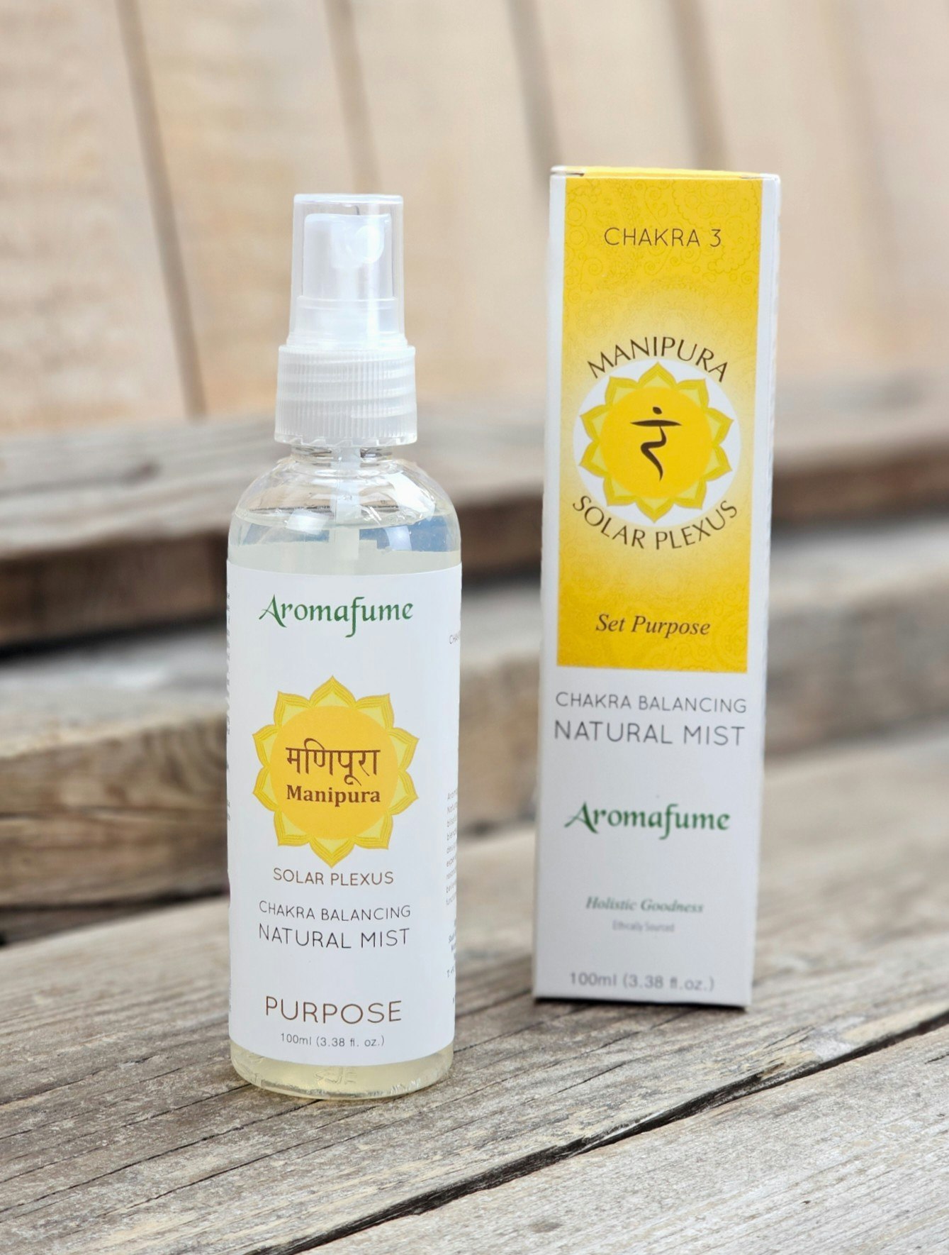 Aromafume - Manipura Chakra Solar Plexus, Air freshener spray