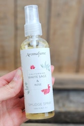Aromafume - Natural Smudge Spray, White Sage & Rose