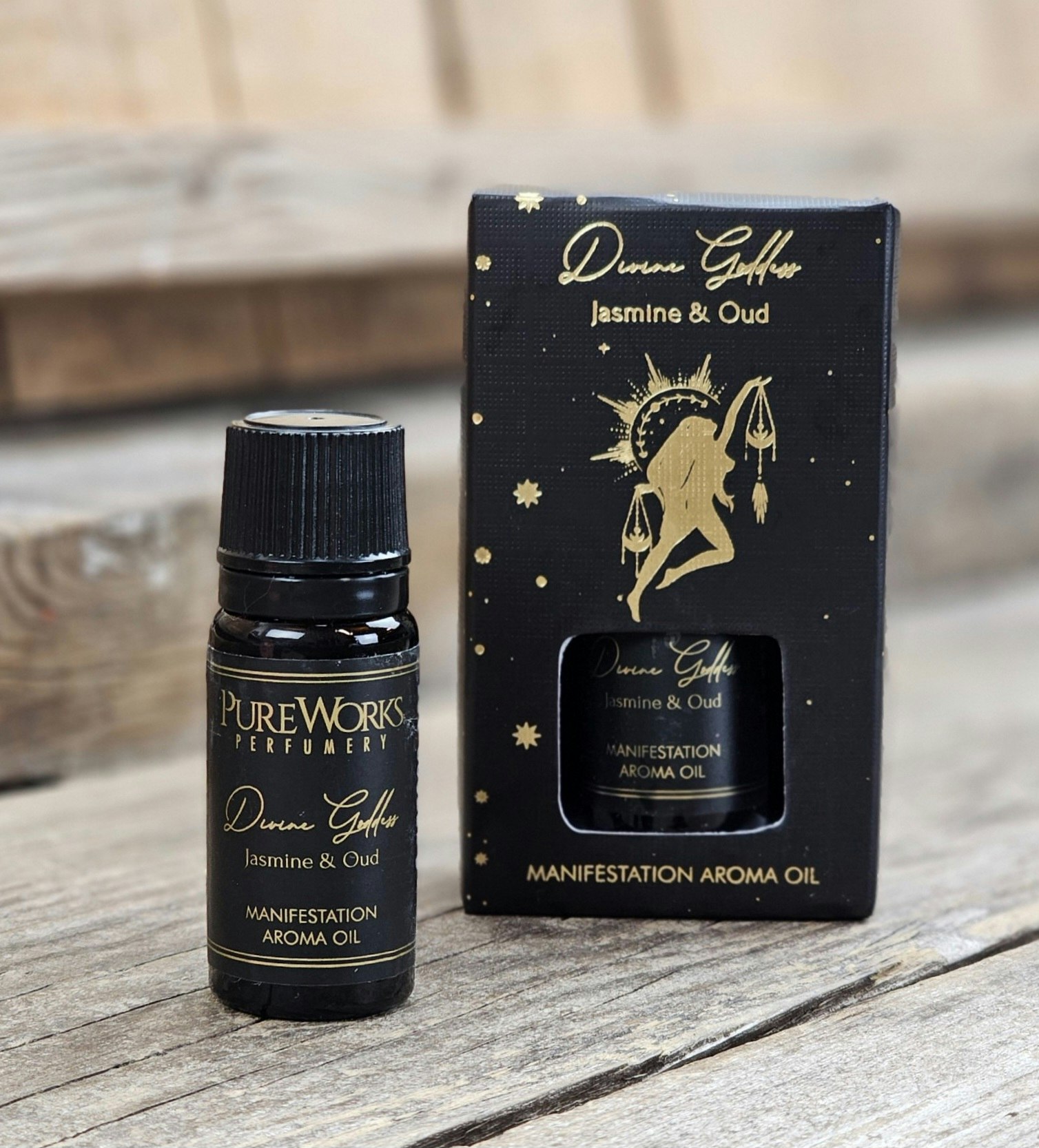 PureWorks - Divine Goddess - Jasmine & Oud, Aromaolja Aromaterapi