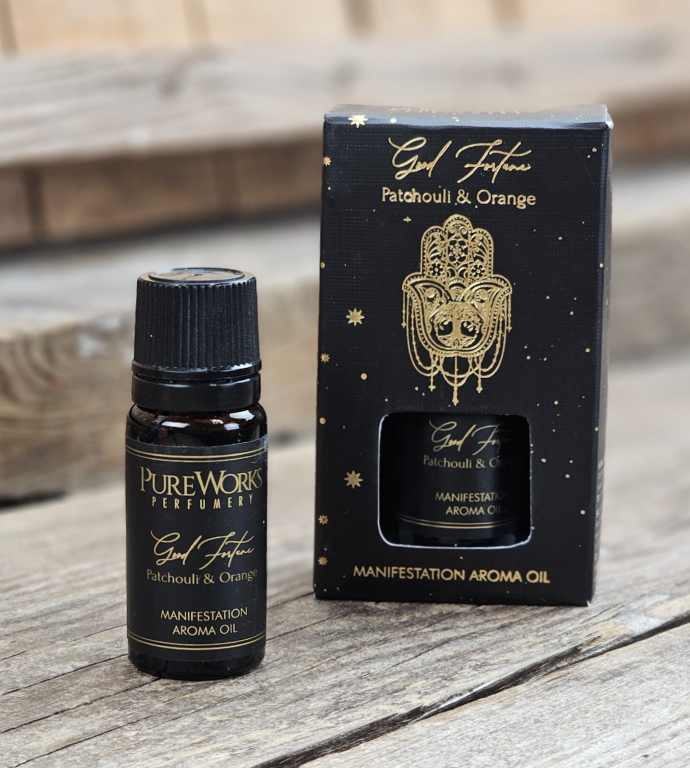 PureWorks - Good Fortune - Patchouli & Orange, Aromaolja Aromaterapi