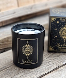 PureWorks - Eye of Providence - Sage & White Tea, doftljus för manifestation med Svart Obsidian 20h