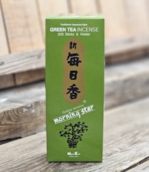 Morning Star - Green tea, rökelsepinnar storpack